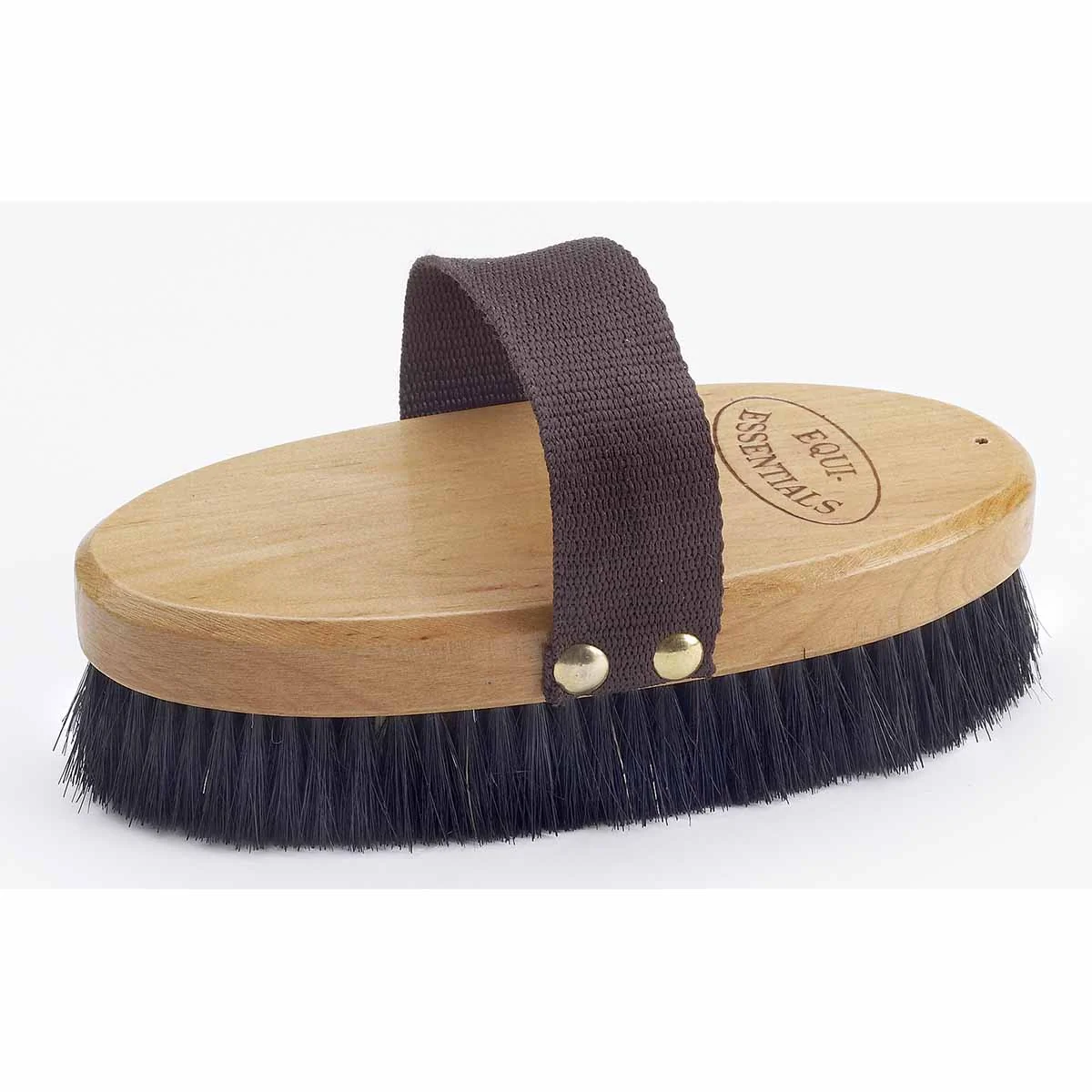 Equi-Essentials Body Brush with Soft Horse Hair Bristles - Large