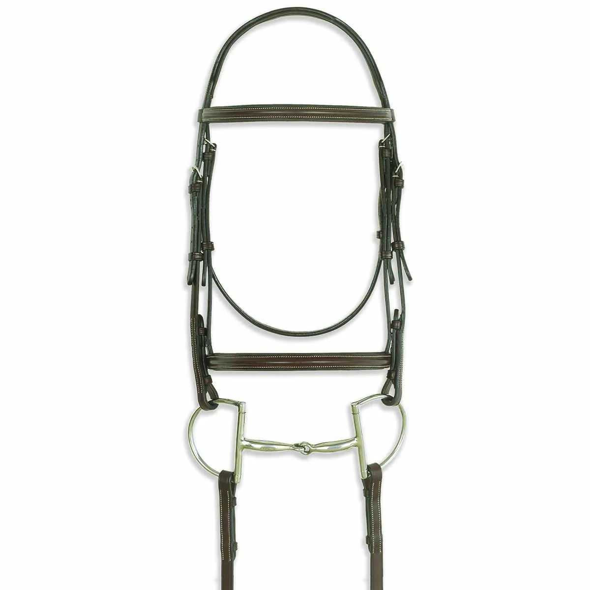 Ovation Comfort Crown Plain Raised Bridle
