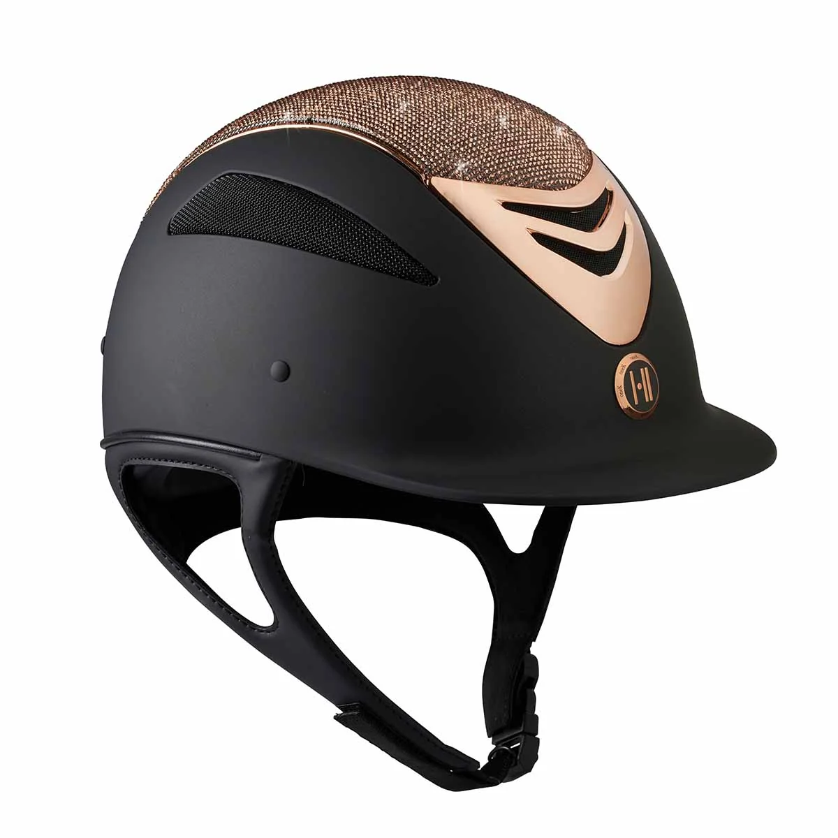 One K Defender Glamour Rose Gold Helmet