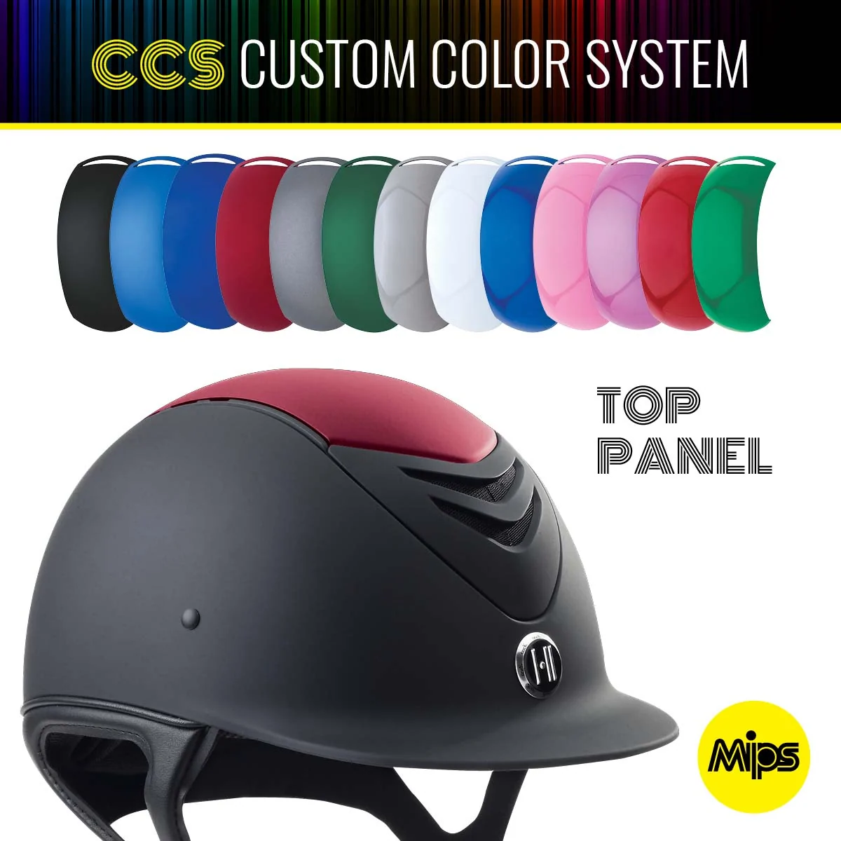 One K CCS Helmet Top Panel