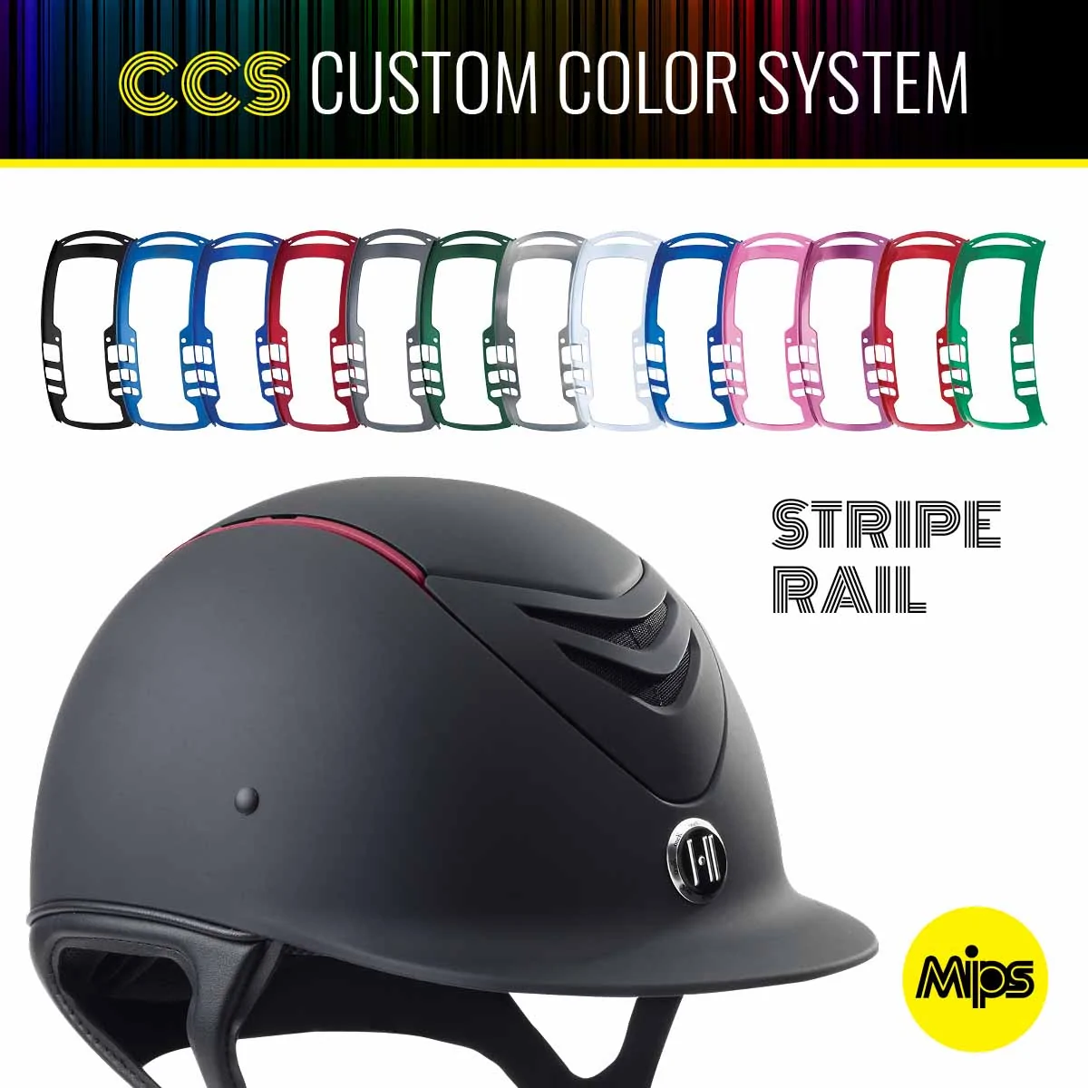 One K CCS Helmet Side Rail