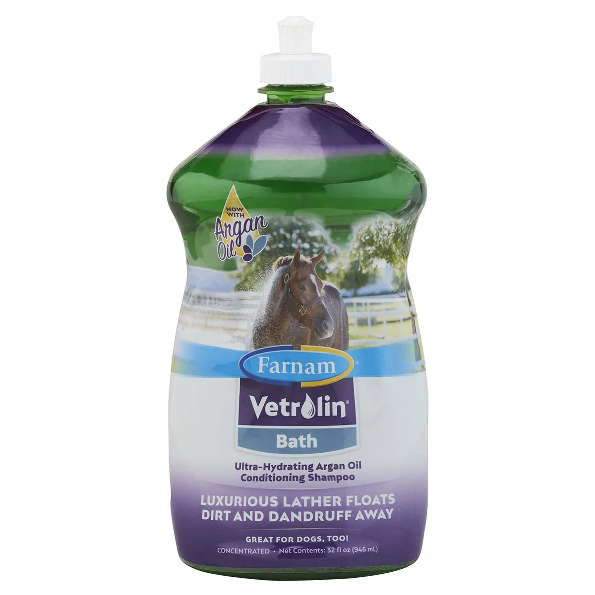 Vetrolin Bath Conditioning Shampoo - 32 oz