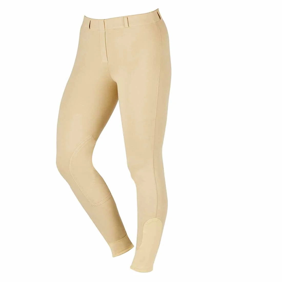 Saxon Ladies Knee Patch Pull On Breech