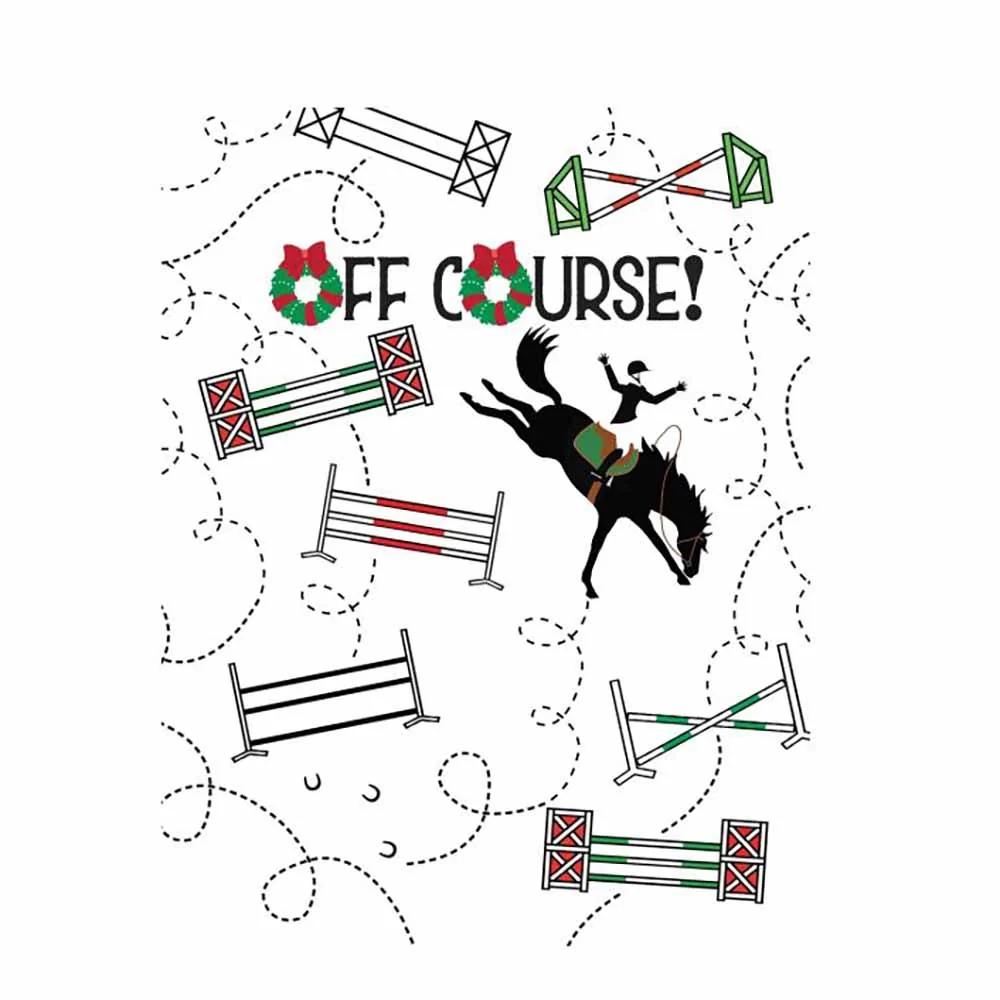 Christmas Card: Off Course