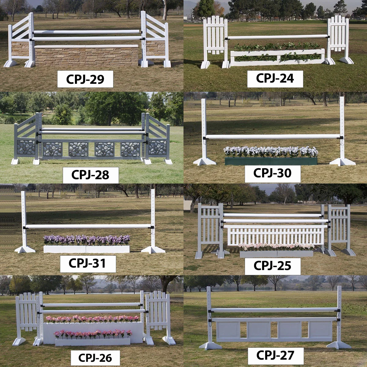 Burlingham Sports Hunter Jump Package (Set of 8)