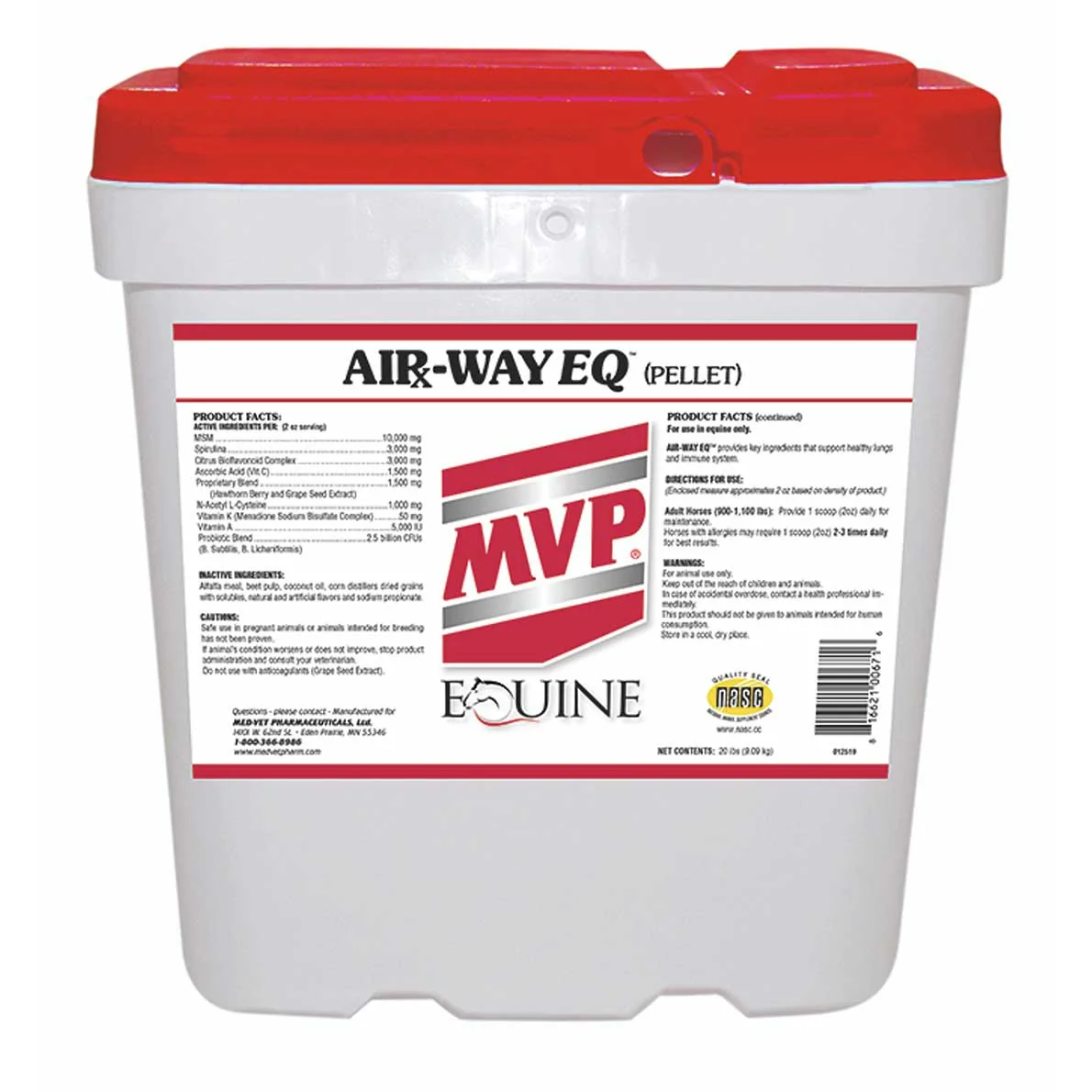 MVP Air-Way EQ Pellets