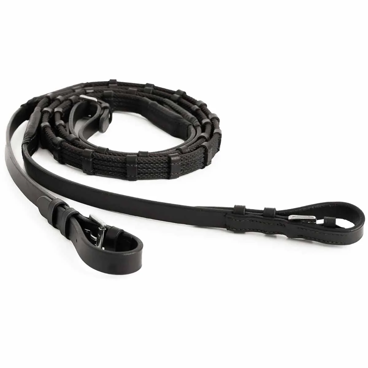 Correct Connect Sure Grip Rubber Reins 1 Inch Stops