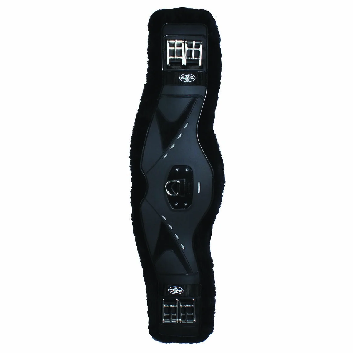 Professional's Choice Contoured Fleece Lined Dressage Girth