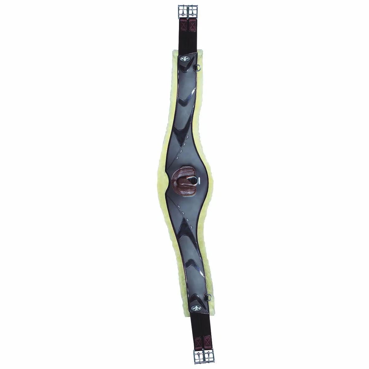 Professional's Choice Contoured Fleece Lined Jump Girth