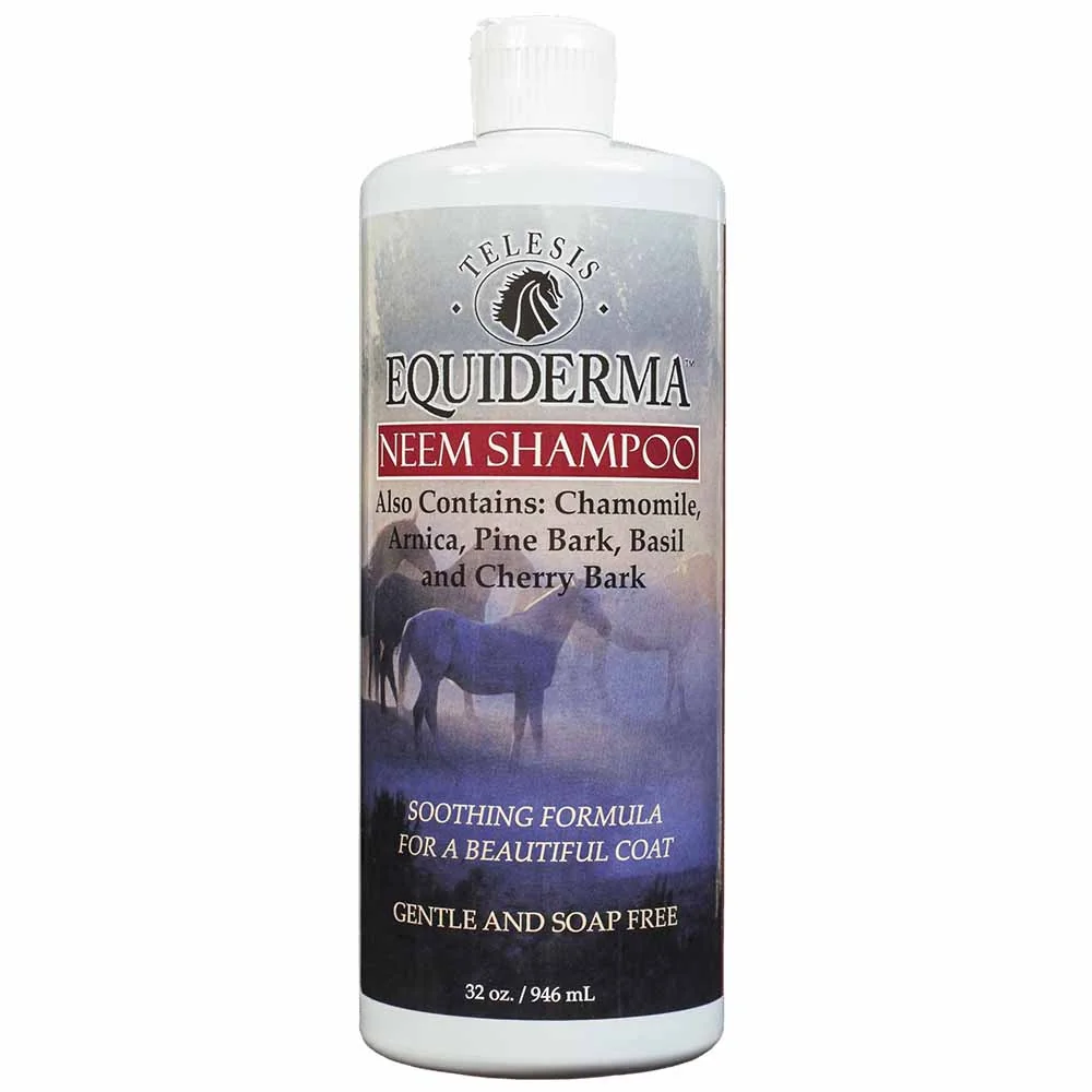 Equiderma Neem Shampoo for Horses 32 oz