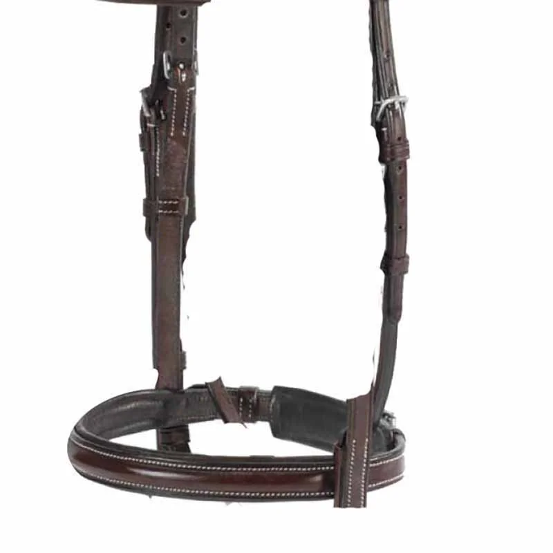 Vespucci Plain Raised Hunter Bridle Replacement Noseband