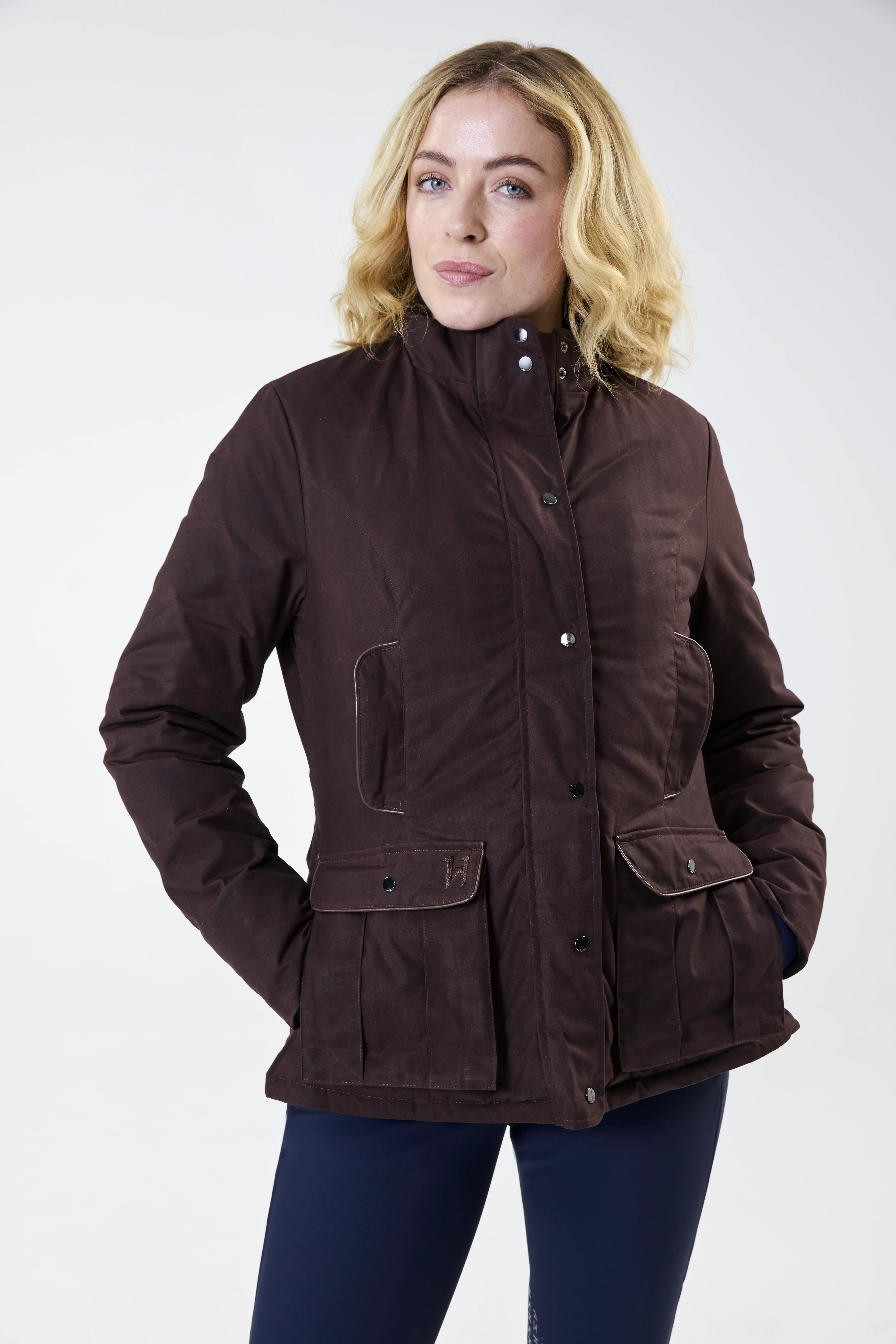 Horseware Newmarket Wax Jacket - Navy