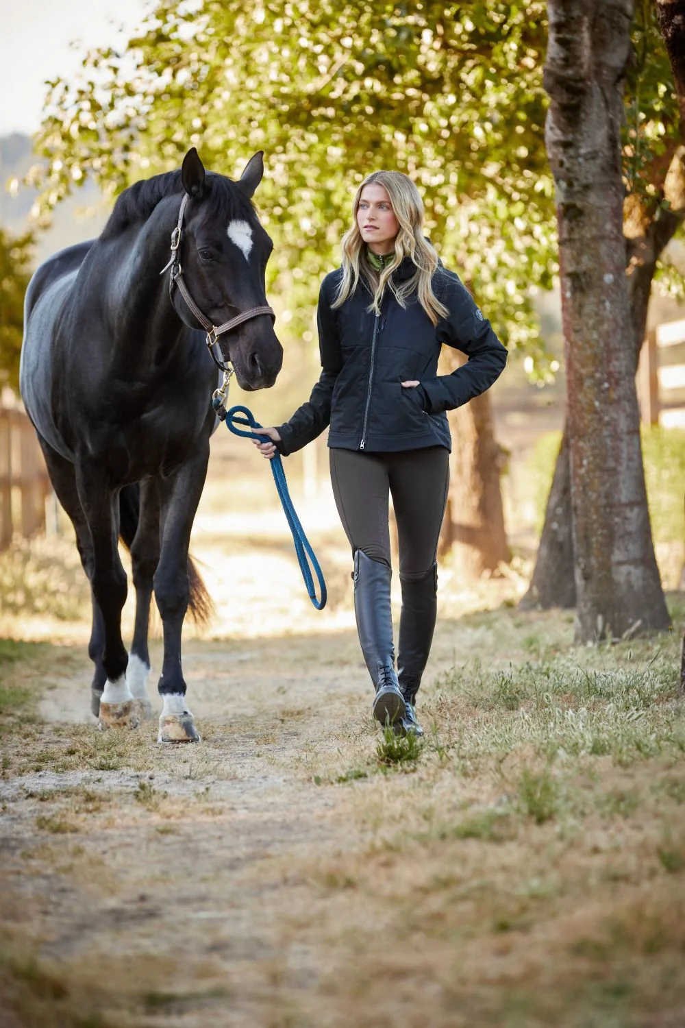 Ariat Tri Factor Vivacity Heat Half Grip Breech