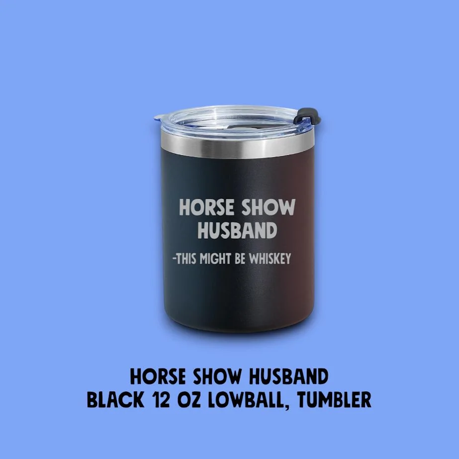 Equine & Design Low Ball Tumbler 12oz