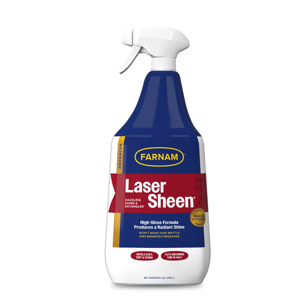 Laser Sheen Shine and Detangler Spray 32 oz