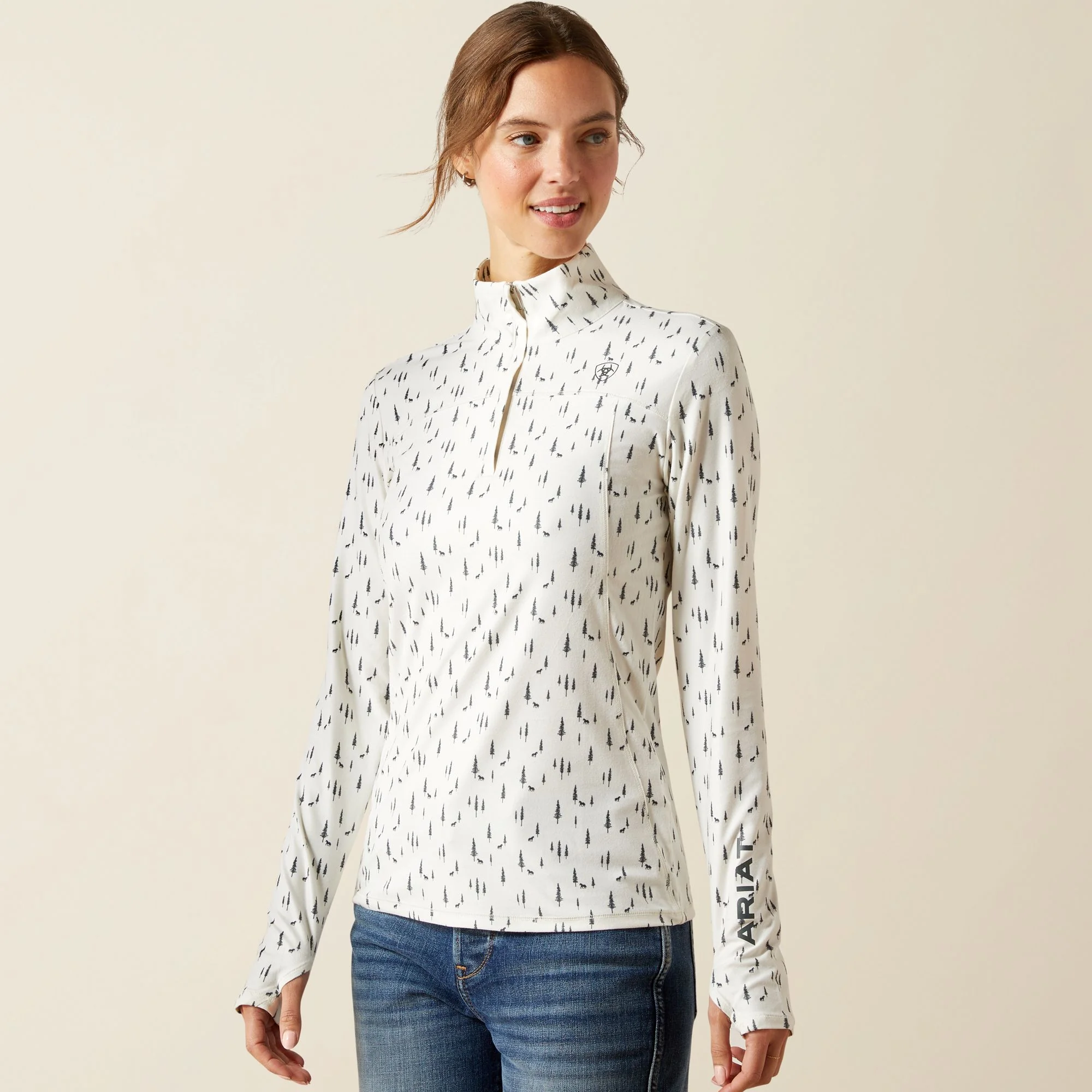 Ariat Women's Lowell 3.0 1/4 Zip Baselayer