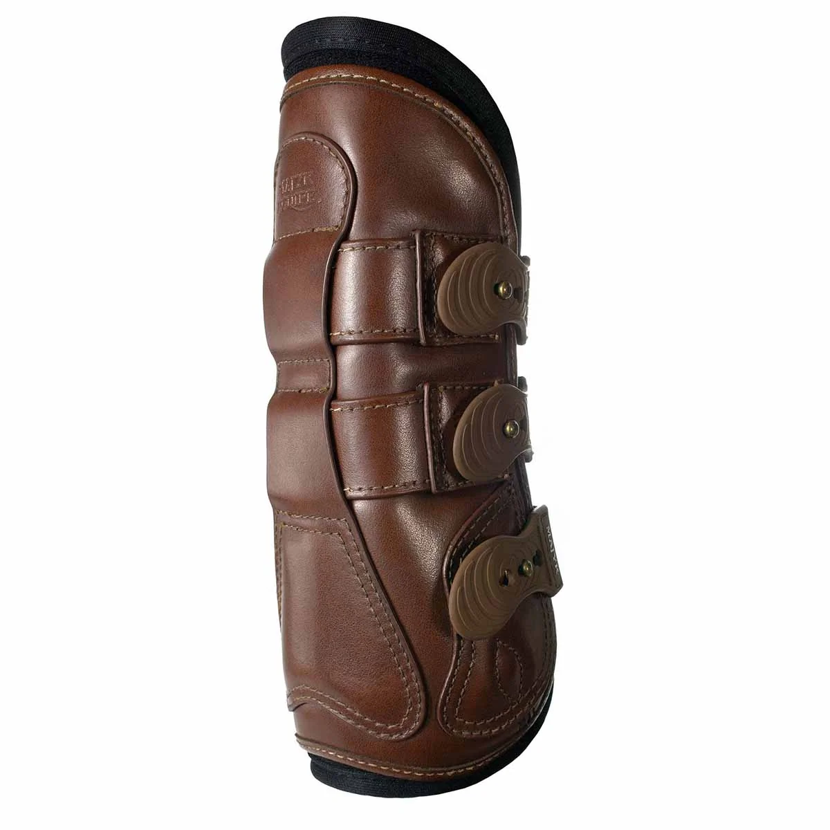 Majyk Equipe Leather Hook Stud Tendon Boots with Removable Liner