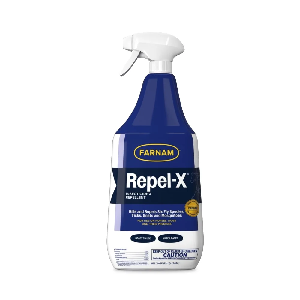 Farnam Repel X Fly Spray - Quart with Sprayer