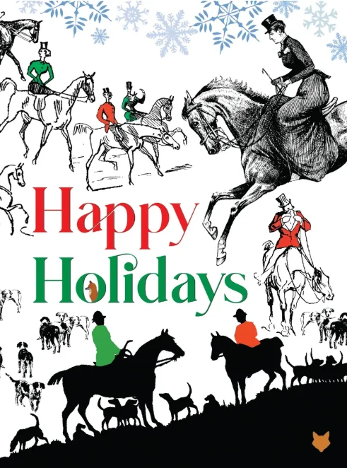 Christmas Card: Fox Hunting