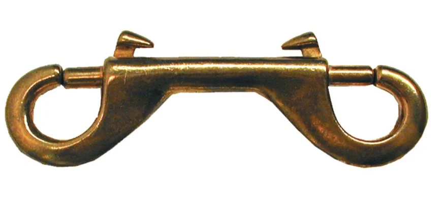 Brass Double Ended Snap 4.75 inch