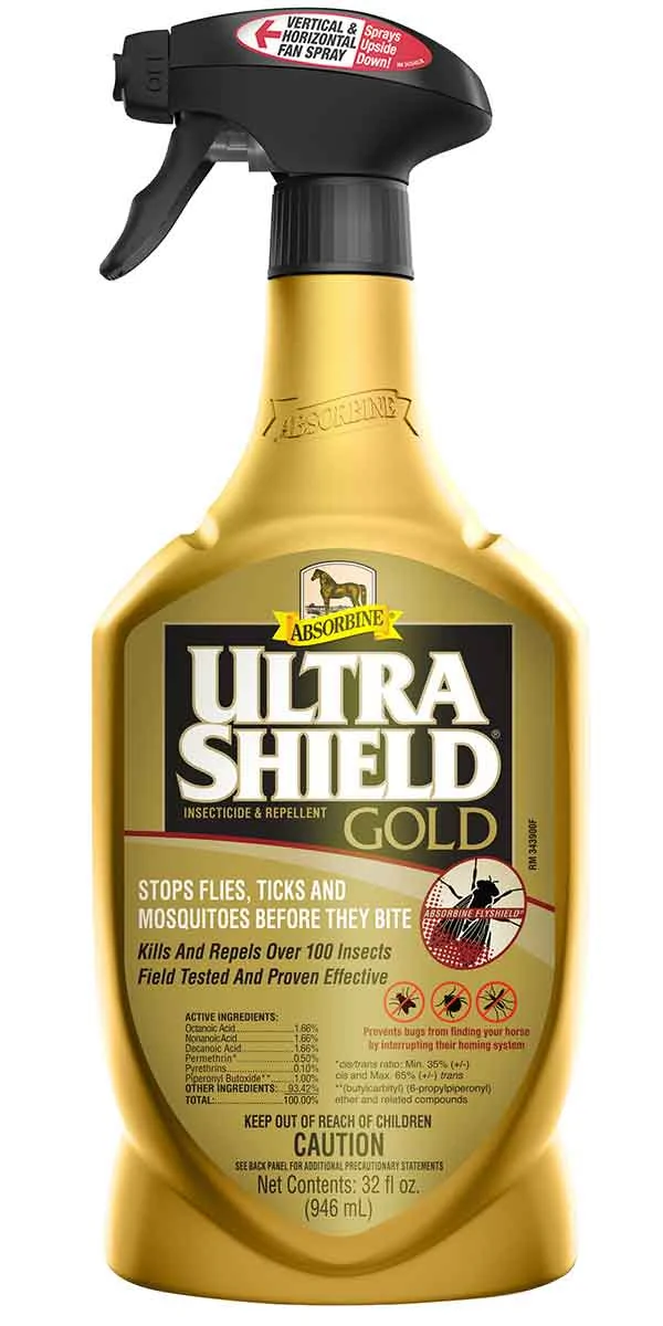UltraShield Gold Fly Spray 32oz