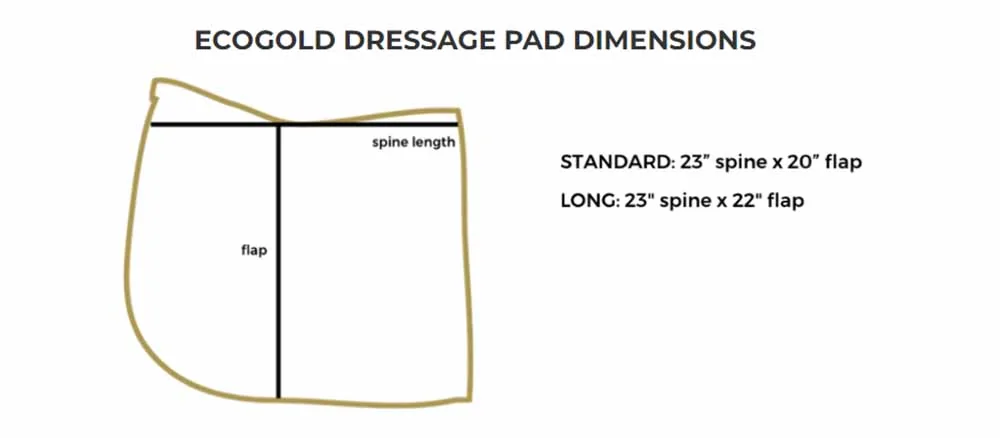 Ecogold-secure-dressage-pad