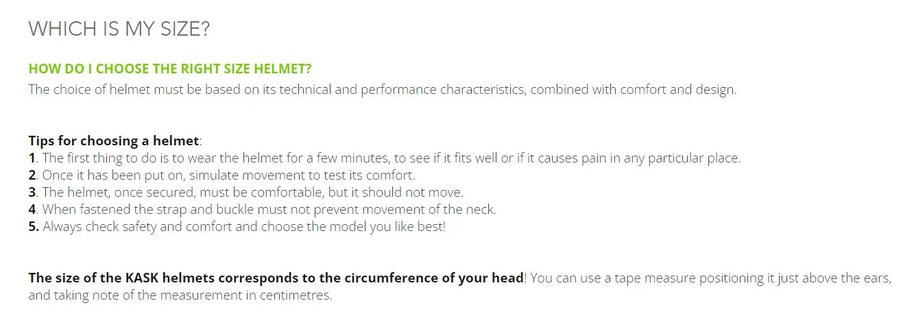 KASK_instructions