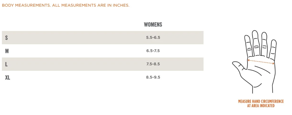 KerritsGlovesSizeChart