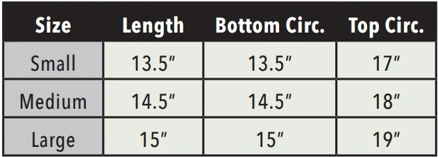 fly-boots-size-chart