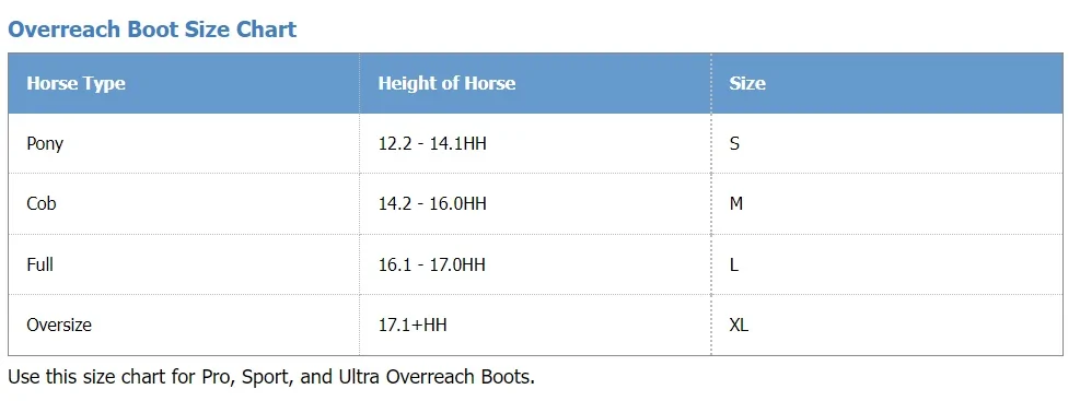 woof-overreach-boot-size-chart