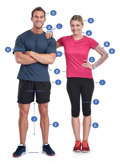 BackOnTrackHumanSizeChart