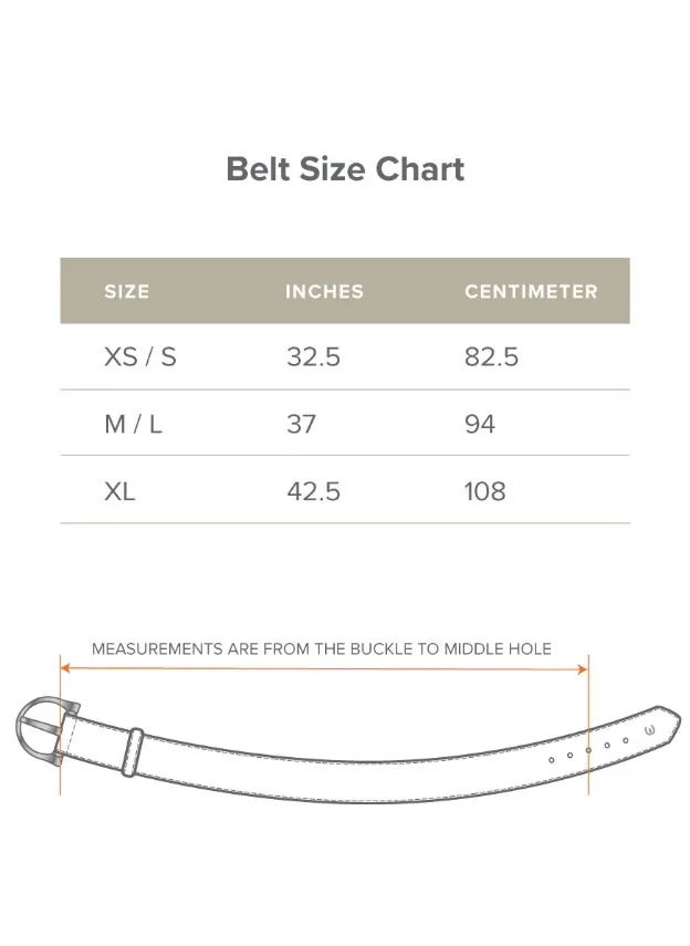 kerrits_belt_size_chart